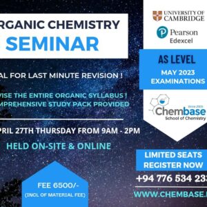 ORGANIC CHEMISTRY SEMINAR